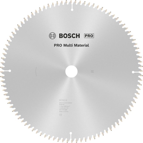 Bosch PRO Multi Material Cutting Mitre and Table Saw Blade
