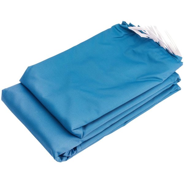 Draper Blue Gazebo Side Panels (3M X 1.9M) - Set of 2, Blue