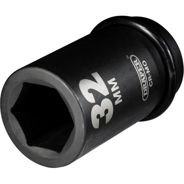Draper Expert 1" Drive Deep Hexagon Impact Socket Metric