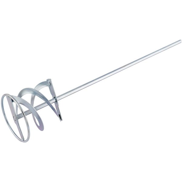 Draper Hex Shank Plaster Mixing Paddle 120mm 600mm