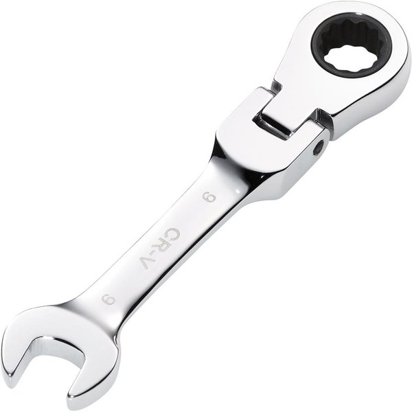 Draper Hi-Torq Stubby Flexible Head Ratchet Combination Spanner