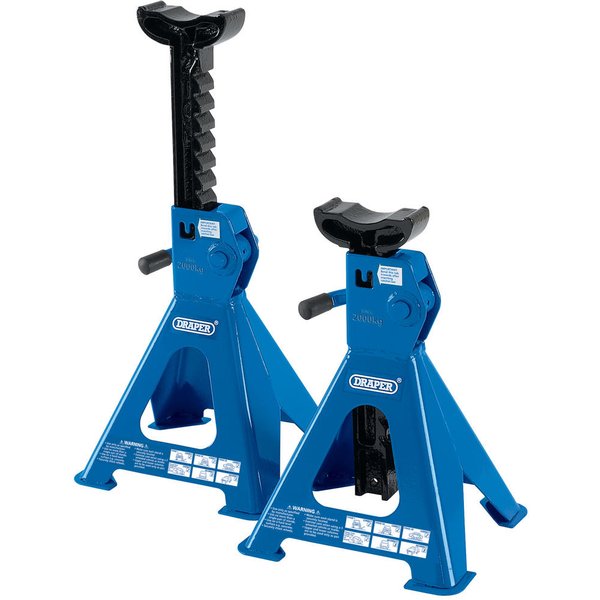 Draper Ratchet Axle Stands 2 Tonne