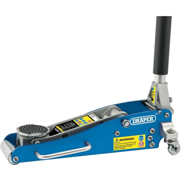 Draper TJA125 Aluminium Trolley Jack 1.25 Tonne