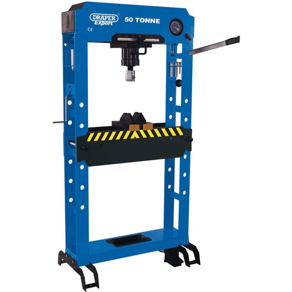 Draper Expert Pneumatic/Hydraulic Floor Press 50 Tonne
