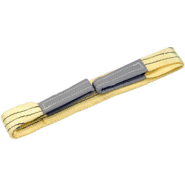 Draper Duplex Lifting Strap Reinforced Sling 90mm 1m 3 Tonne