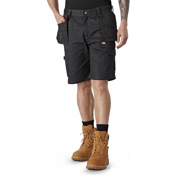 Dickies Redhawk Pro Work Shorts Black 36"