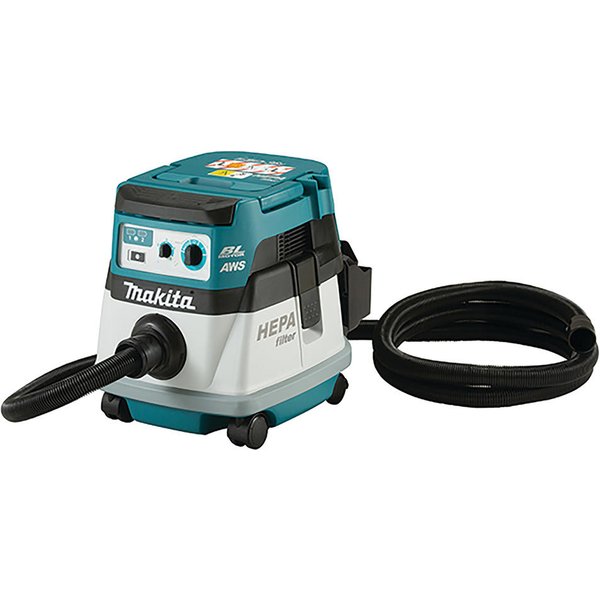 Makita DVC867L Twin 18v LXT Cordless Dust Extractor 8L