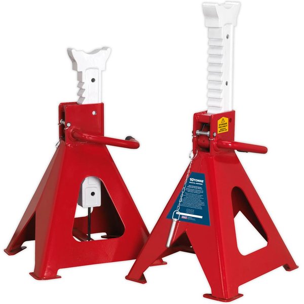 Sealey Easy Action Ratchet Axle Stands 10 Tonne