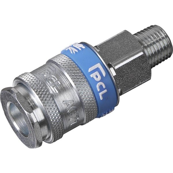Sealey PCL Air Line Coupling Body Male 1/4" BSP
