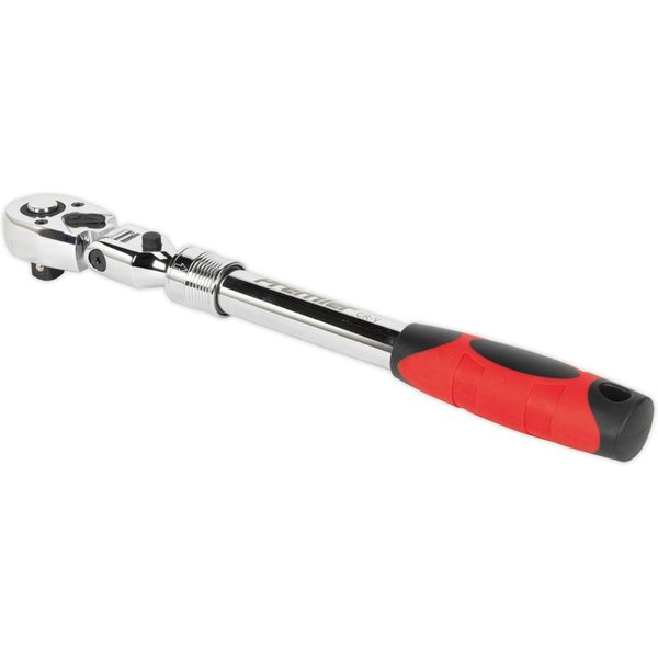 Sealey 1/2" Drive Extendable Flexible Head Ratchet 1/2"