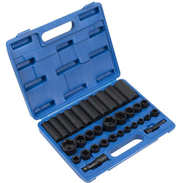 Sealey 32 Piece Combination Drive Impact Socket Set