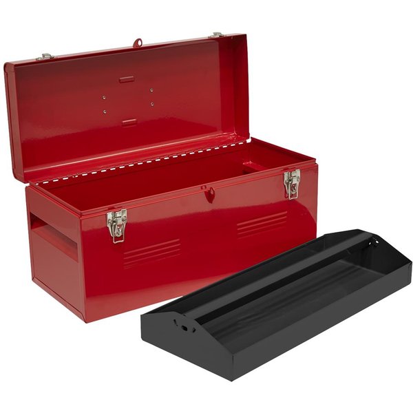 Sealey Heavy Duty Metal Tool Box and Tote Tray