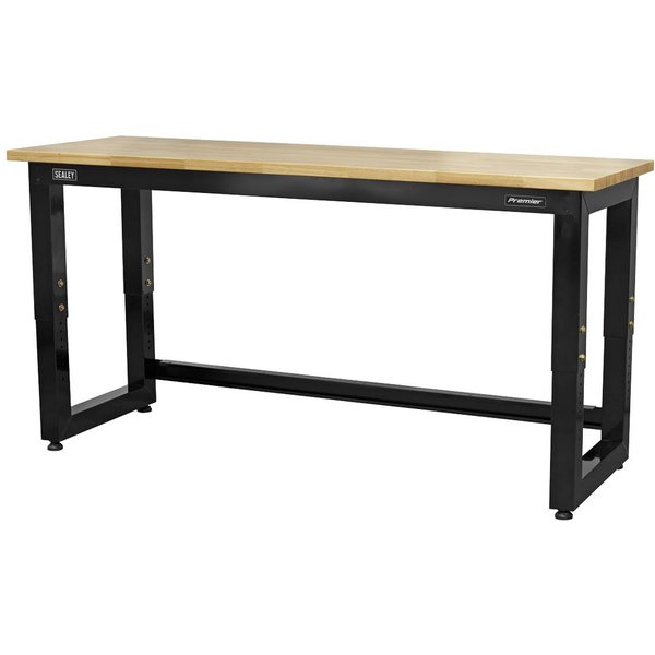 Sealey Heavy Duty Adjustable Wooden Worktop Workbench 1.83m