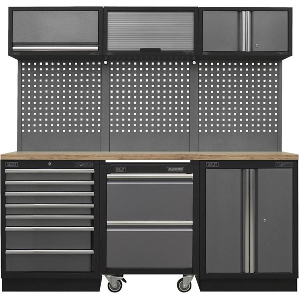 Sealey Superline Pro MSS Wood Worktop Storage System