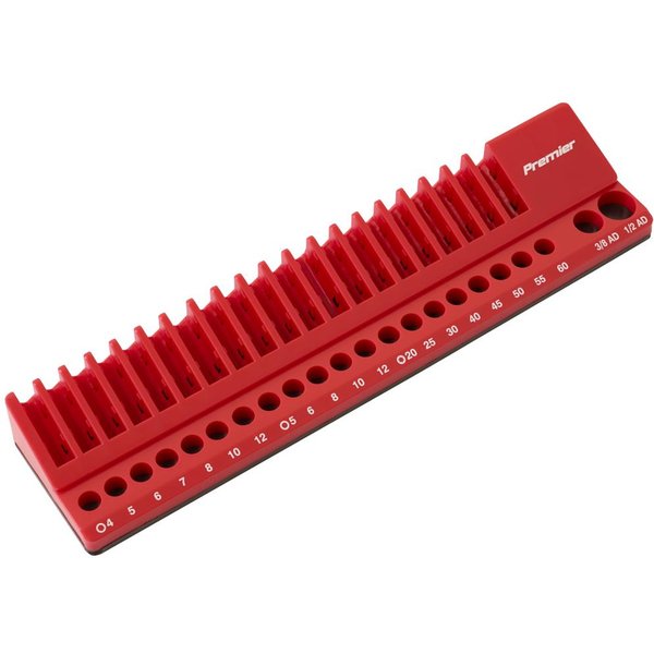 Sealey Magnetic 10mm Hex Shank Screwdriver Bit Storage Rack