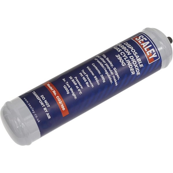 Sealey Carbon Dioxide Gas Disposable Cylinder