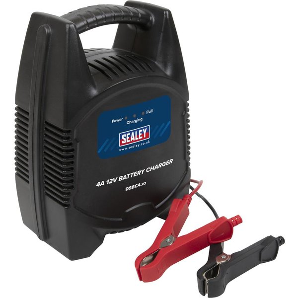 Sealey DSBC4 Battery Charger 4 Amp 12v