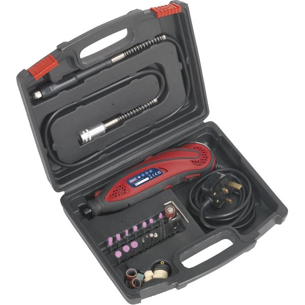 Sealey E540 Rotary Multi Tool and Engraver with Accessory Set