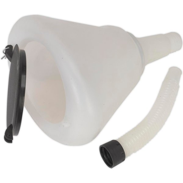 Sealey Closing Lid Funnel 200mm