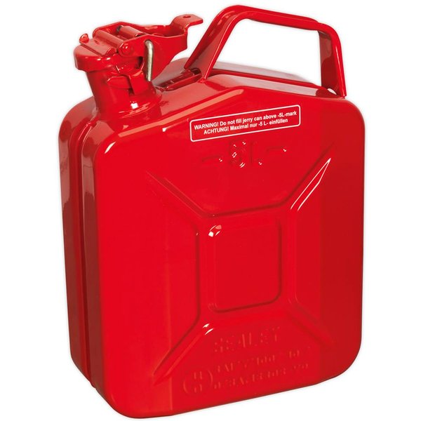 Sealey Metal Jerry Can 5l Red