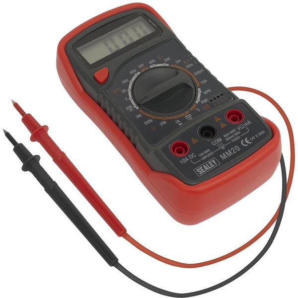 Sealey MM20 8 Function Digital Multimeter
