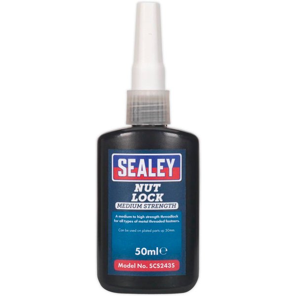 Sealey Medium Strength Nut Lock 50ml Pack of 1