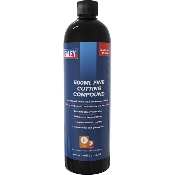 Sealey SCS700 Cutting Compound Fine 500ml