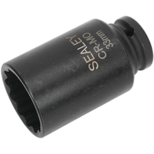 Sealey Specialised 1/2" Drive Deep Bi Hexagon Impact Socket Metric