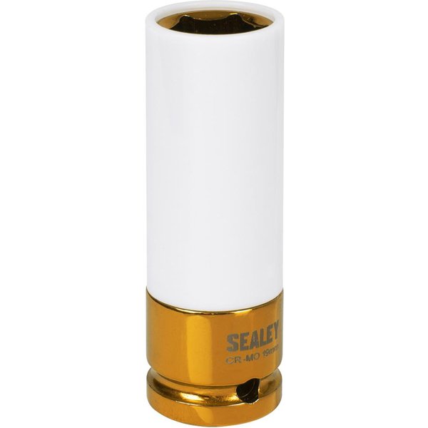 Sealey 1/2" Drive Impact Socket Metric for Alloy Wheels 1/2" 19mm