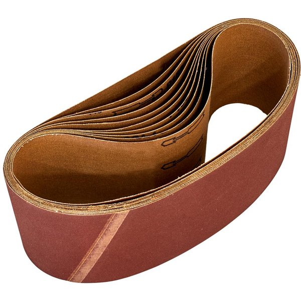 Sirius 100mm x 620mm Sanding Belt 100mm x 620mm 120g Pack of 10