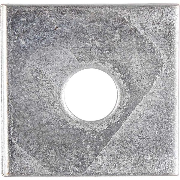 Square Plate Washer Zinc Plated 10mm 50mm Pack of 2