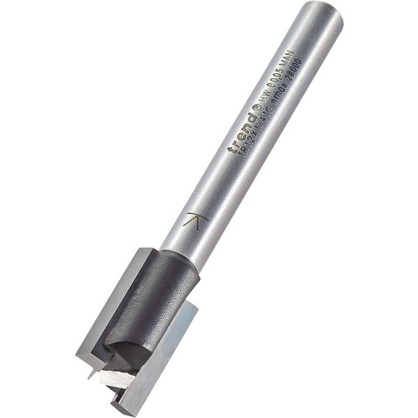 Trend Two Flute 12mm Cutter for the Trend Hinge Jig