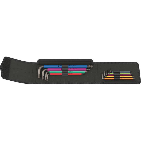 Wera 950SPKL SZ 9 Piece Multicolour Hex Key Set