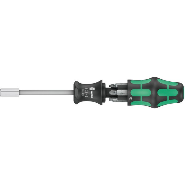 Wera 7 Piece Kraftform Kompakt Bit Holding Screwdriver and Bit Set 2