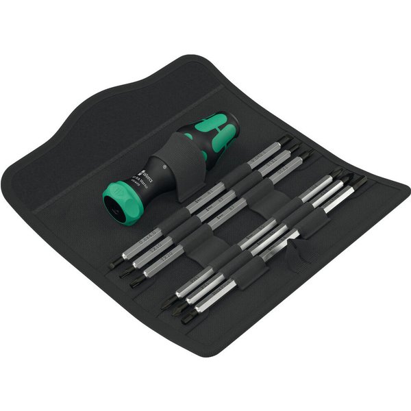 Wera Kraftform Kompakt Vario 7 Piece Ratchet Screwdriver Set