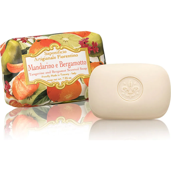 Sapofinicio Artigianale Fiorentino Bergamotte & Mandarine Seife