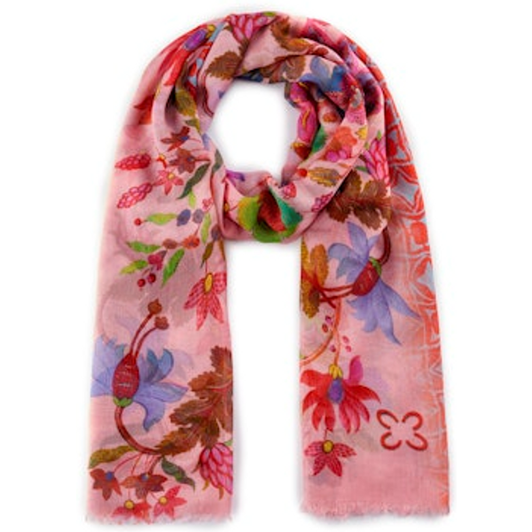 Codello PRINTED SCARF MODAL/SILK FLOWERS 100X180CM