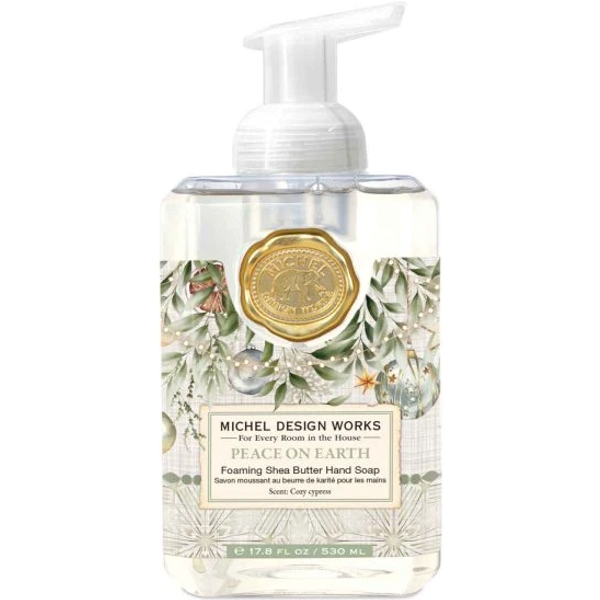 Michel Design Works Foaming Hand Soap Peace on Earth Seasonal