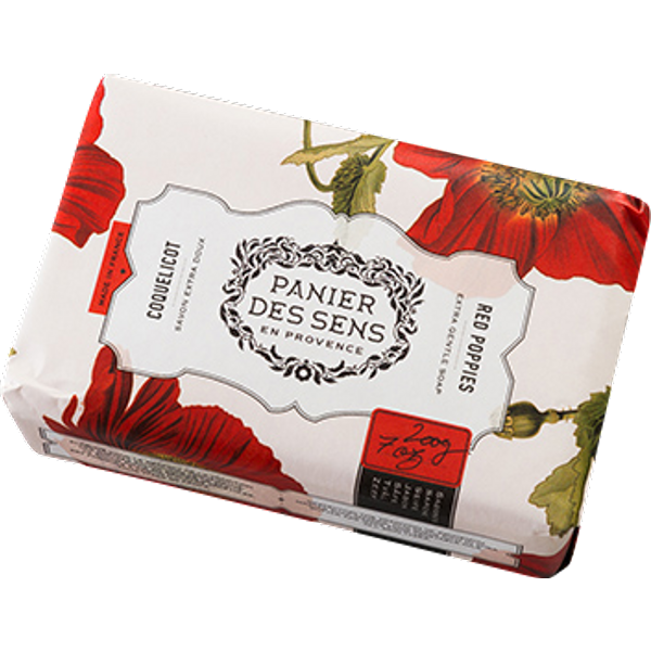 Panier des Sens Coquelicot Savon Extra Doux