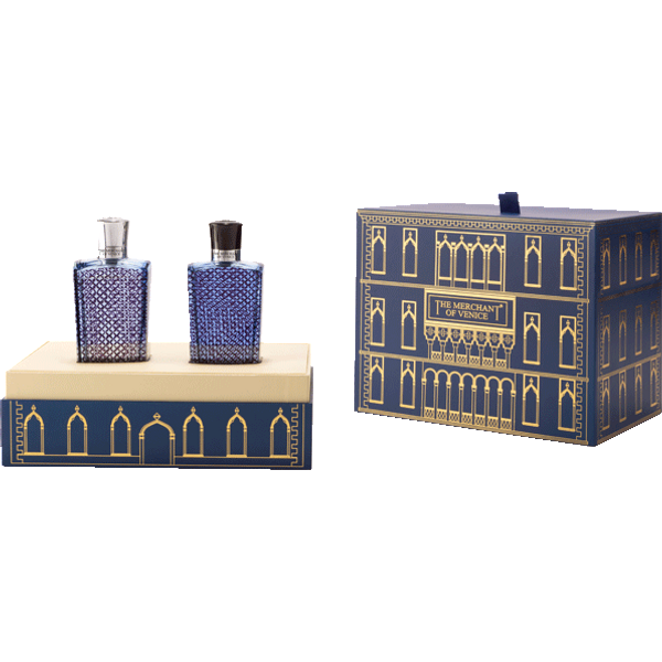 The Merchant Of Venice Nobil Homo Venetian Blue Set = Edp Nat. Spray Intense 100 Ml + After Shave Intense 100 Ml-image