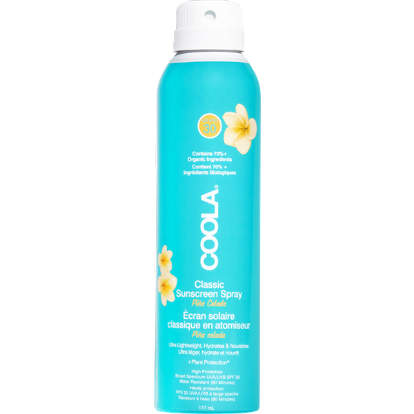 Coola Classic Body Spray Piña Colada SPF 30