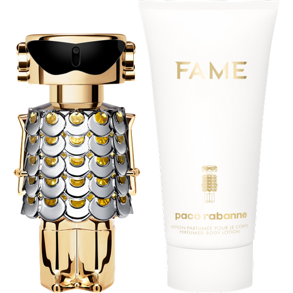 Rabanne Fame Set = EdP Nat. Spray 50 ml + Perfumed Body Lotion 75 ml
