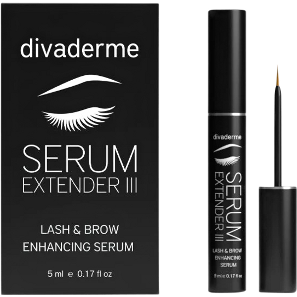 Divaderme Serum Extender III Lash & Brow Enhancing Serum