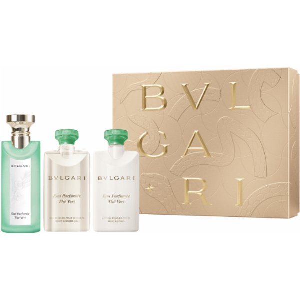 Bvlgari Eau Parfumée Thé Vert Kit 75ml EdT + 75ml ShowerGel + 75ml Bodylotion