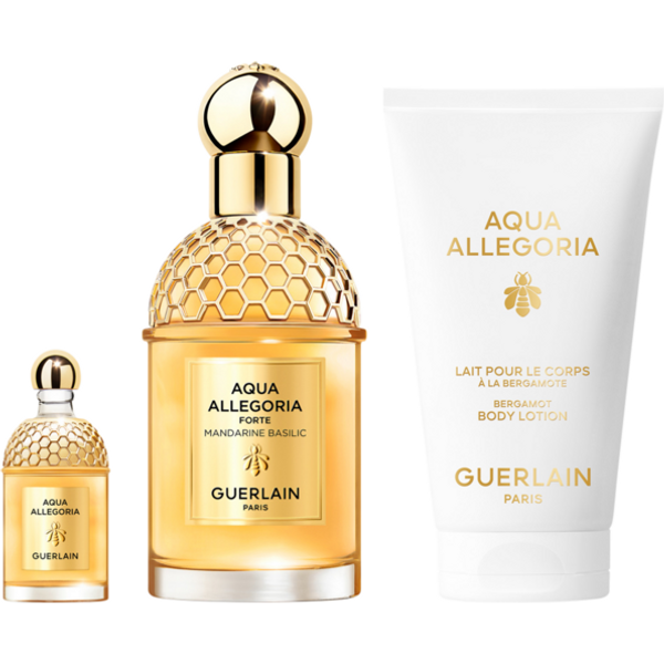Guerlain Aqua Allegoria Mandarine Basilic Set EdP 75ml + Miniatur
