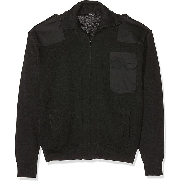 Strickjacke Wolle/Acryl schwarz Bekl. 56-image