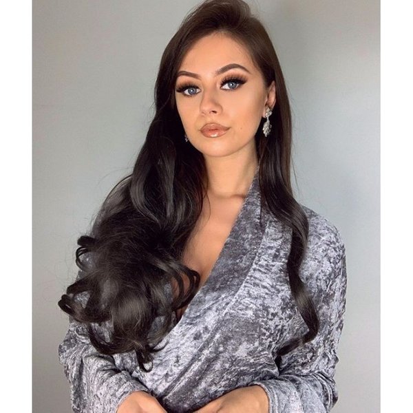 Tania 22” 5 Pieces Blow-Dry Wavy Clip-In Synthetic Hair Extensions