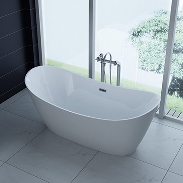 Badewanne Bolsena White 170x80cm