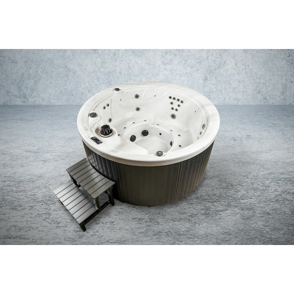 American Outdoor Whirlpool Genova Sterling Silver / Grey 208 x 208 cm