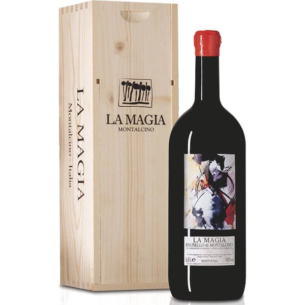 Brunello di Montalcino DOCG FORMATO SPECIALE 6 lt Cassa Legno 2020 La Magia
